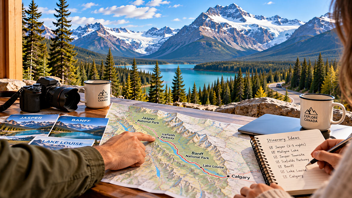 Planning a Jasper and Banff Rockies itinerary