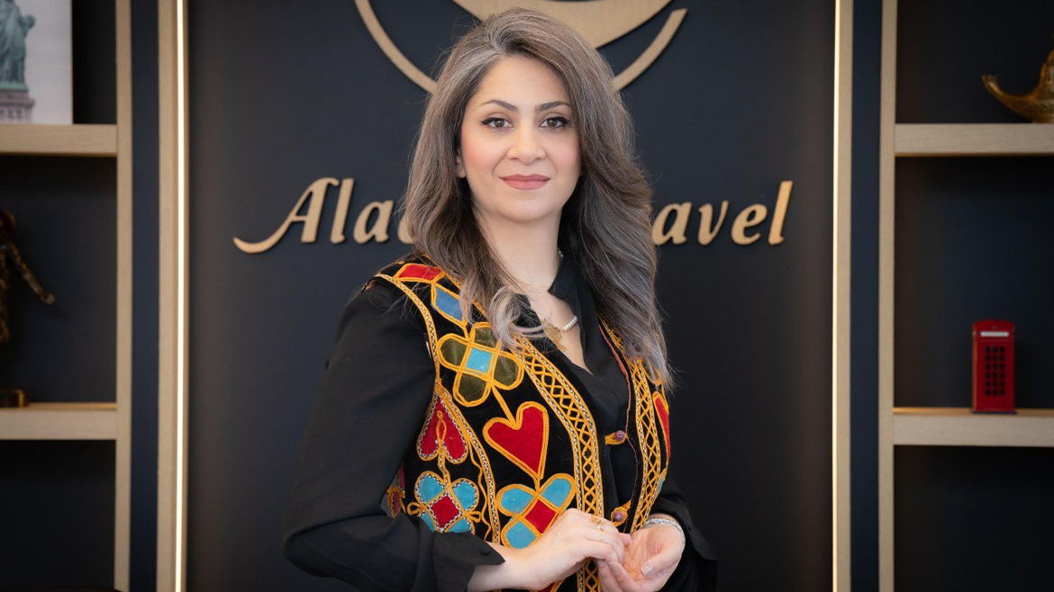 Atousa Goudarzian, Co-Founder and CEO of Alaedin Travel Canada