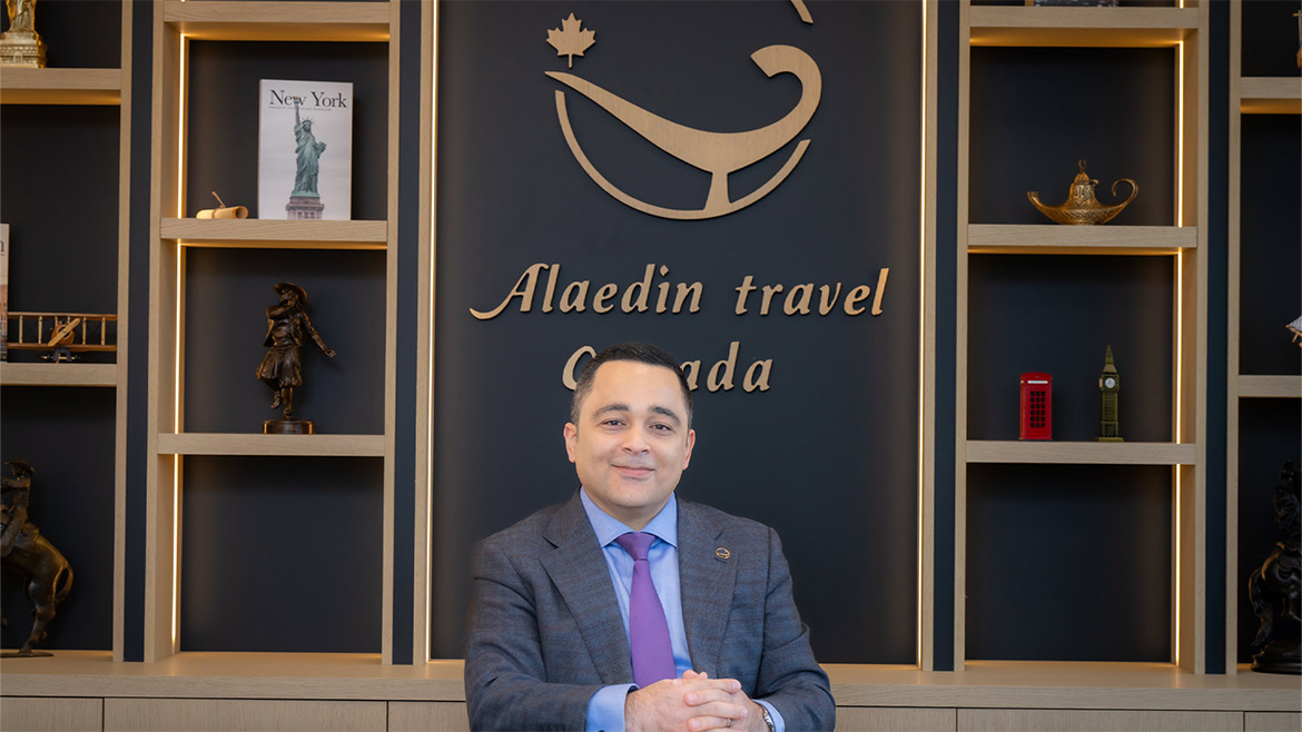 Amirhassan Jafari, Founder and Chairman of Alaedin Travel Canada