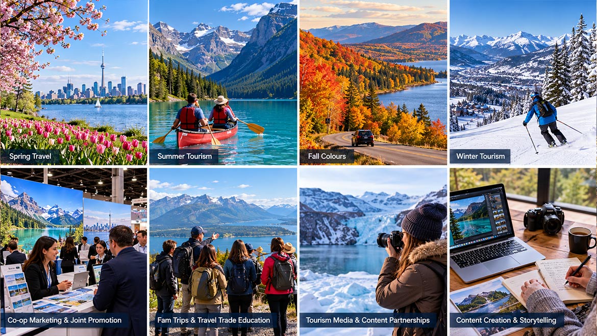 Four-season tourism and destination promotion in Canada