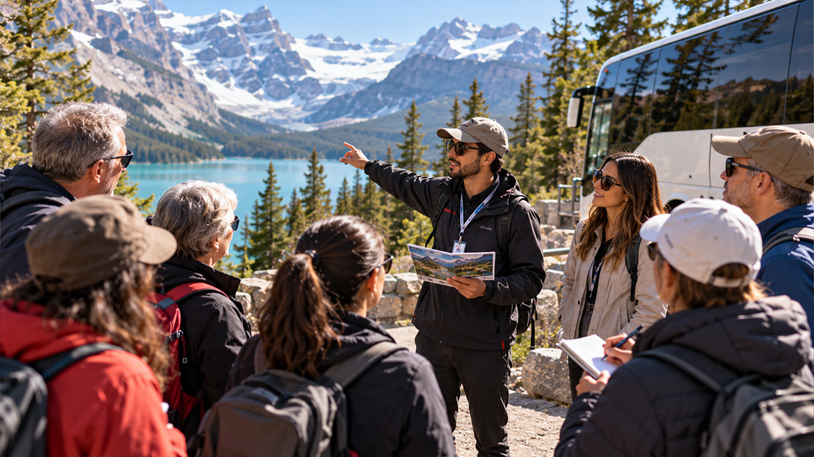 Tourism professionals gaining practical experience in Canada