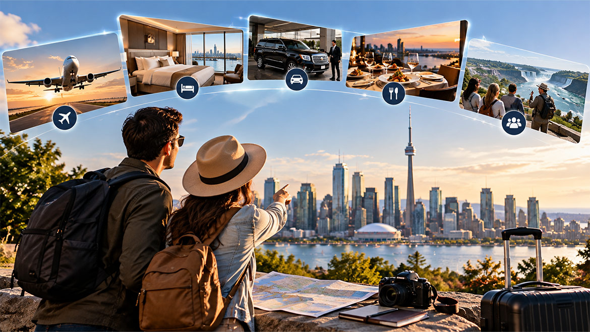 Coordinated travel services and personalized trip planning in Canada