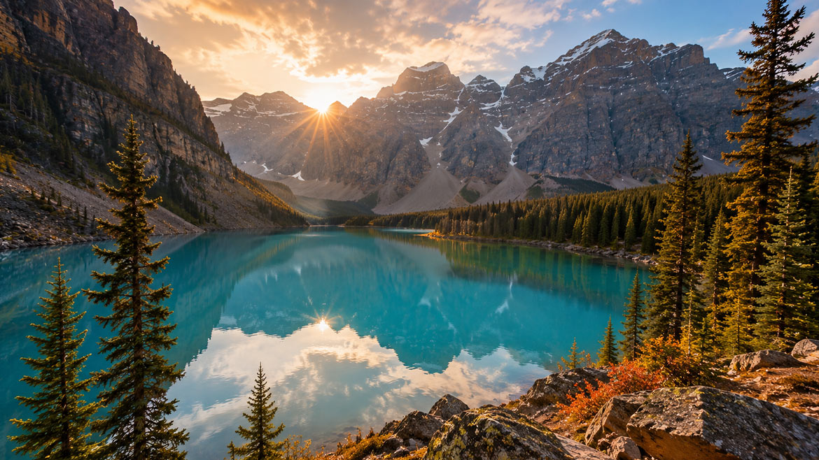 Lake Louise in Banff National Park, Alberta