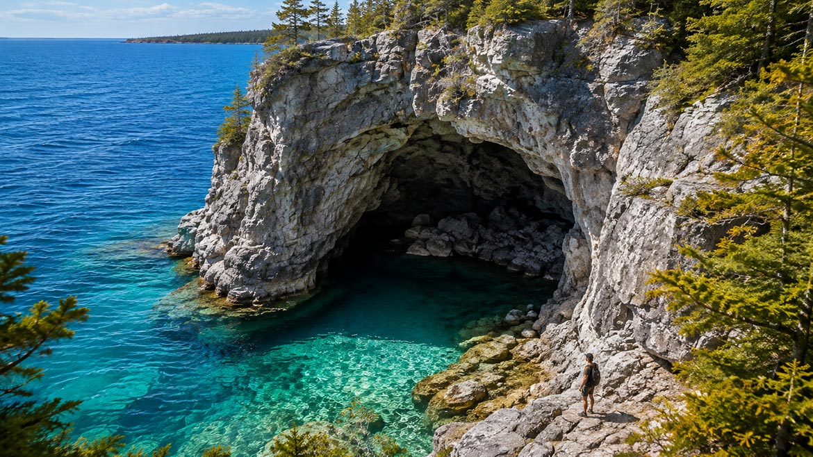 The Grotto in Bruce Peninsula National Park