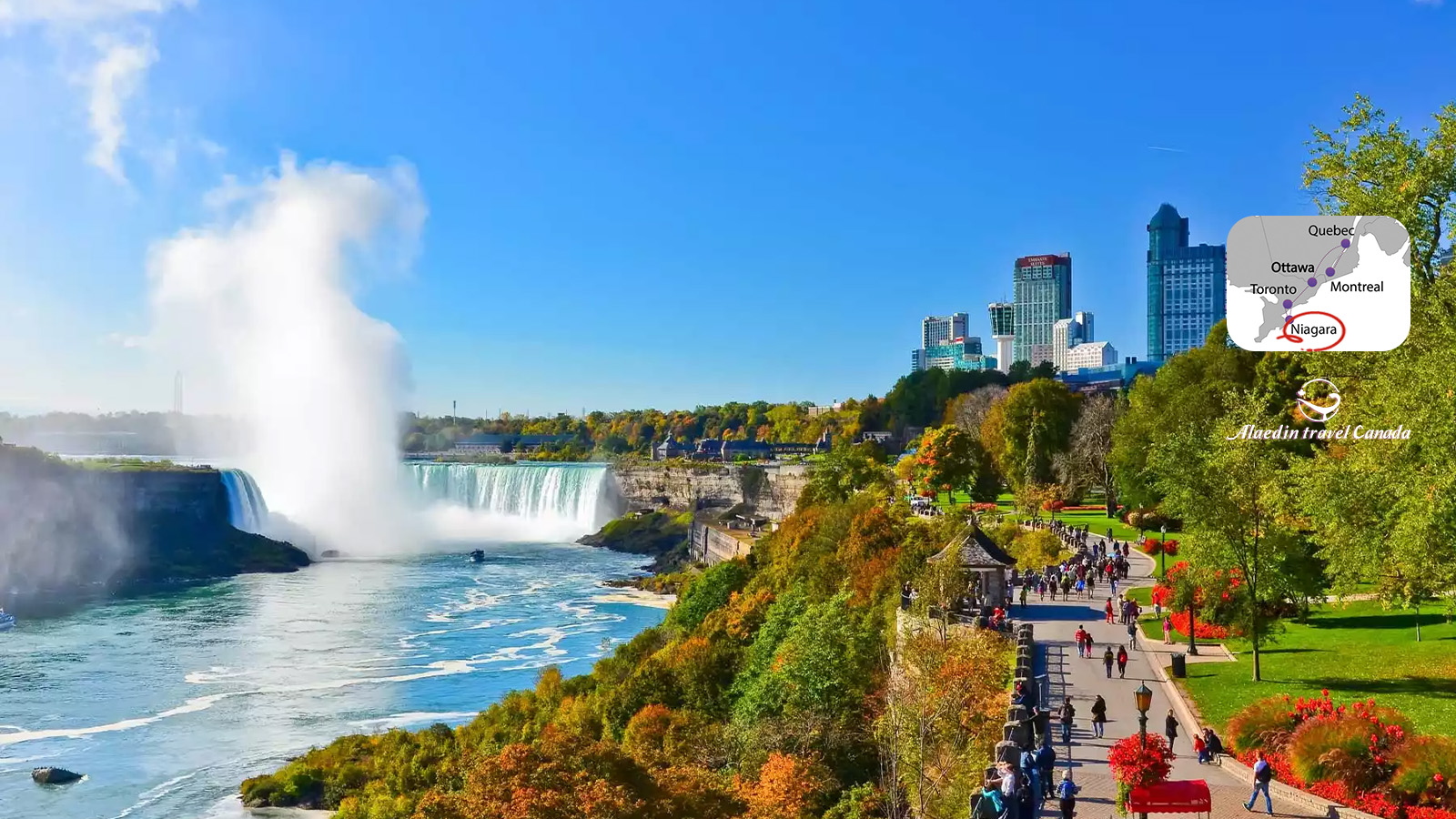Canada East Tour – 7 Days / 6 Nights  - Alaedin Travel Canada
