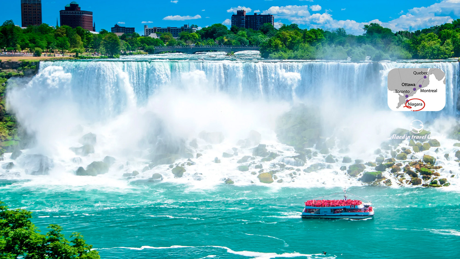 Canada East Tour – 9 Days / 8 Nights  - Alaedin Travel Canada