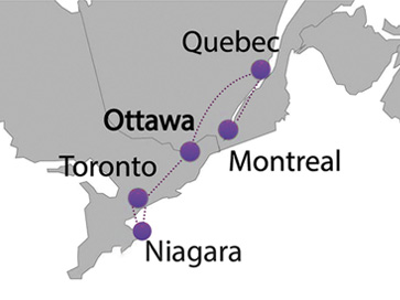 Canada East Tour – 9 Days / 8 Nights