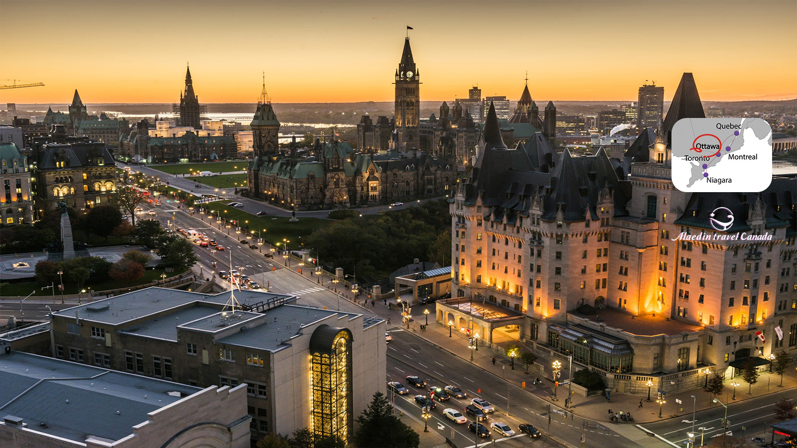 Canada East Tour – 9 Days / 8 Nights  - Alaedin Travel Canada