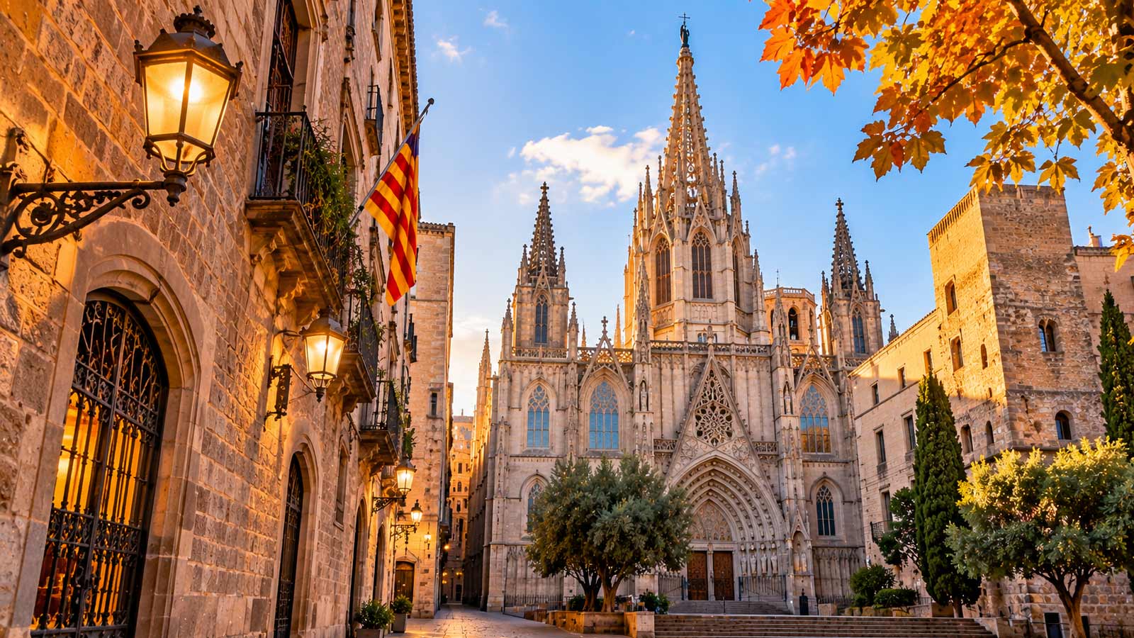 Barcelona Cathedral in the Gothic Quarter, Spain - Alaedin Travel Canada