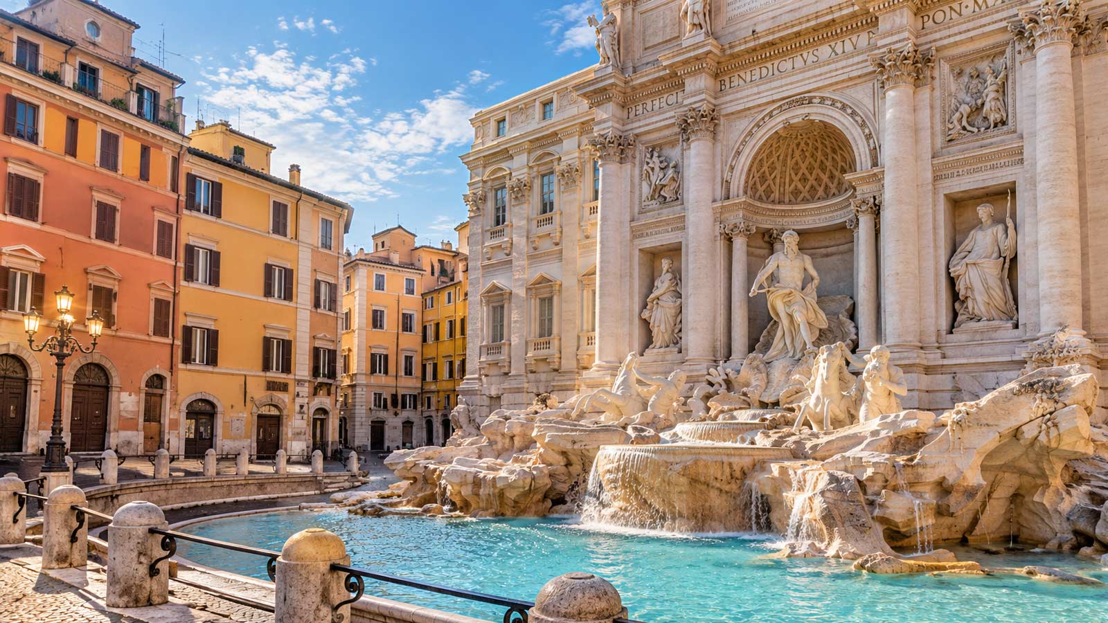 Trevi Fountain in Rome, Italy - Alaedin Travel Canada