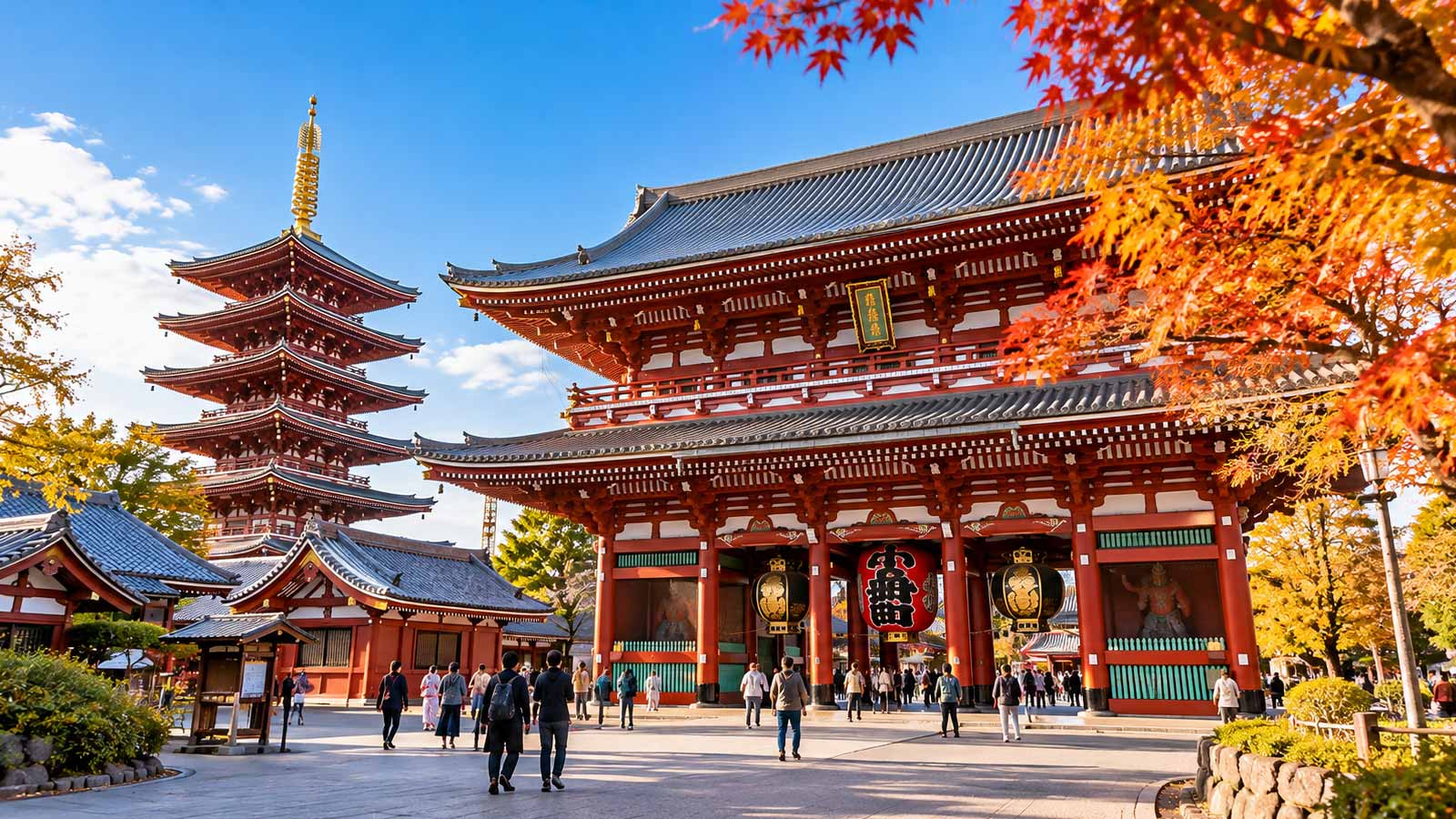 Sensō-ji Temple in Asakusa, Tokyo, Japan- Alaedin Travel Canada
