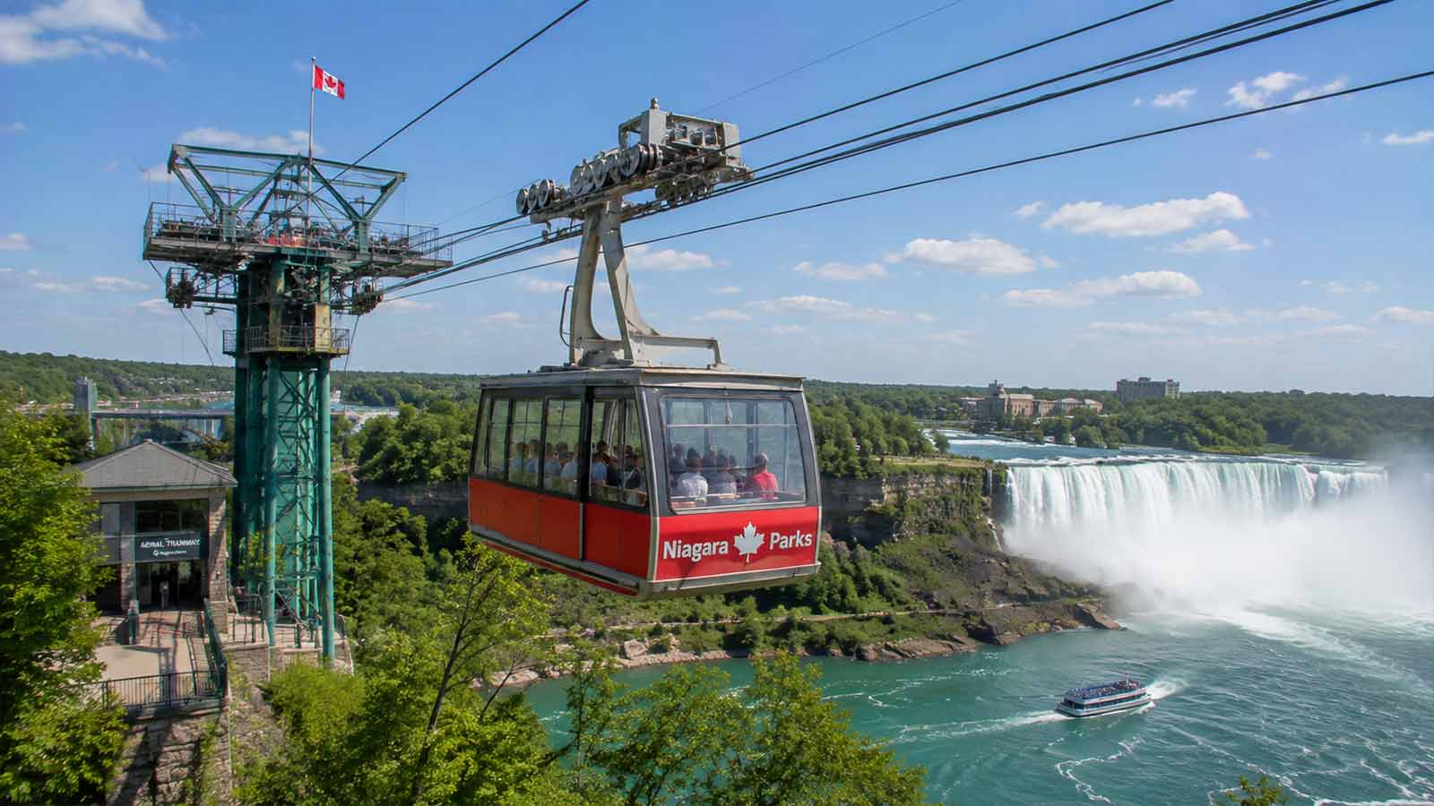 Whirlpool Aero Car over Niagara Whirlpool, Ontario